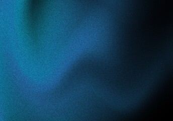 Ocean blue Grainy gradient background dark grainy black blue abstract noise texture banner header backdrop design