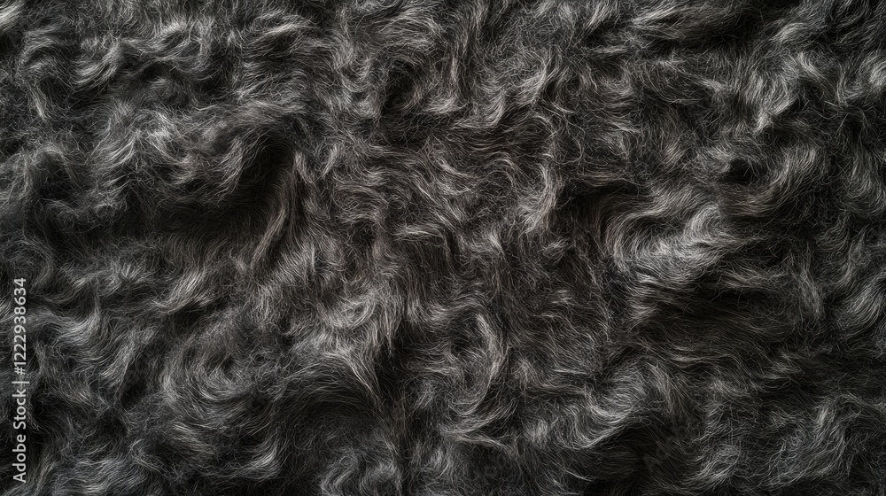 Poster textured dark grey fabric surface showcasing fuzziness and imperfections ideal for background use wi
