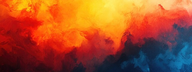 Obraz premium Vibrant Abstract Background of Fiery Flames and Rising Smoke with Space for Text or Design Elements
