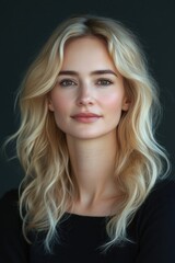 Fototapeta premium Blonde woman posing