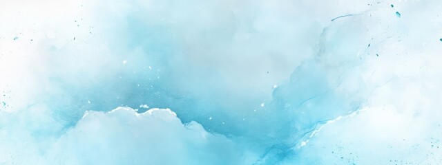 Fototapeta premium Dreamy Blue and White Cloud Background with Soft Aesthetic and Blank Space for Text or Graphic Overlay