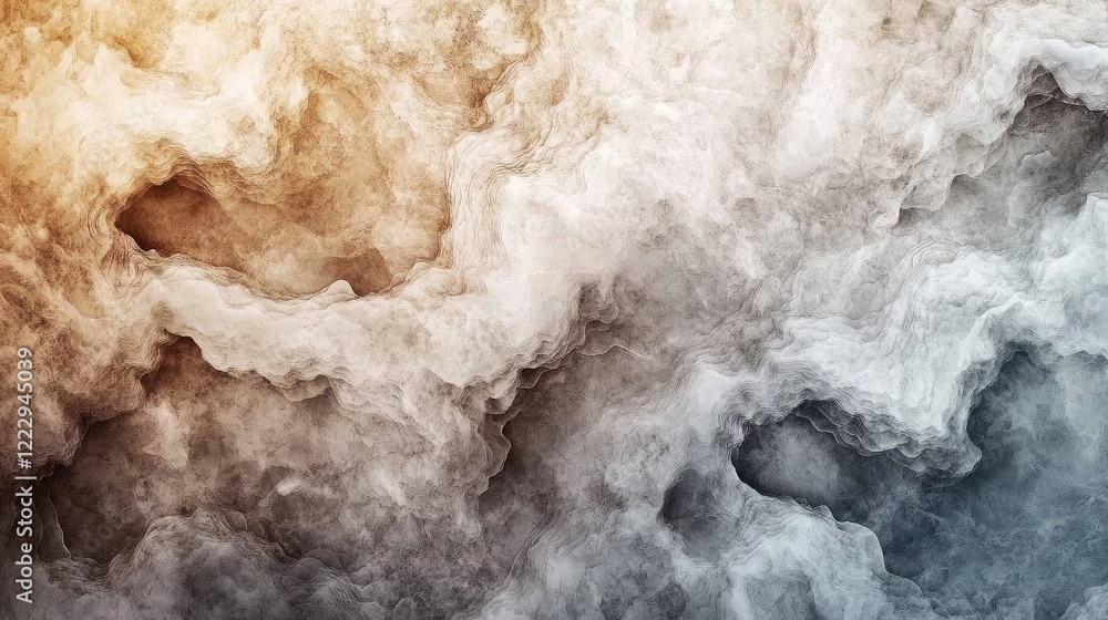 Poster abstract textured background of mystic erosion featuring soft hues and natural patterns, ideal for o