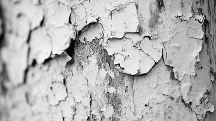 Abstract Black White Cracked Paint Texture Background Design old art aged wall grey image style     