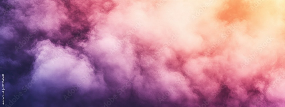 Poster dreamy fog and misty cloud abstract background in soft pastel colors with space for text or design e