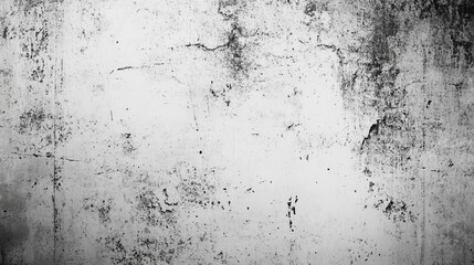 Obraz premium Distressed White Texture Background Grunge Overlay Abstract Wall Vintage Design Element Monochrome 