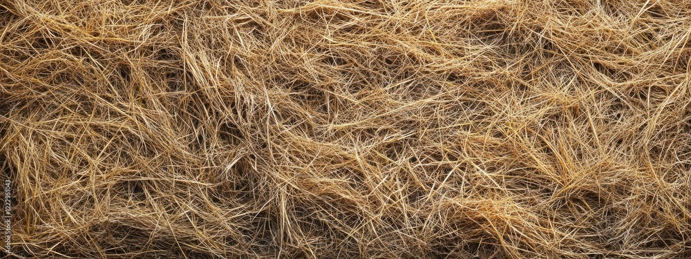 Aufkleber dry grass texture background with golden sunlight creating a warm natural atmosphere ideal for text 