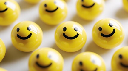 Smiling Yellow Balls