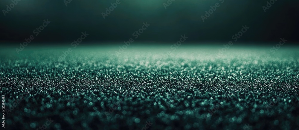 Poster vintage dark surface with sparkling emerald texture and ample copy space for branding or promotional