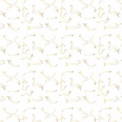 The gold gradient arrow background features sharp points and smooth curves, exuding a sense of elegance and direction. Perfect for modern branding, logo concepts, or abstract art projects that require