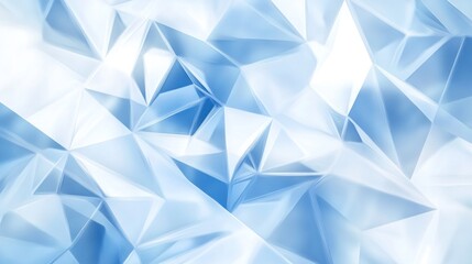 Obraz premium Abstract Blue Crystal Background