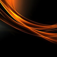 high-speed light effect. Abstract background with curved beams of light. Technology futuristic dynamic motion. Movement pattern for banner