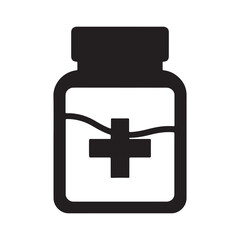 Medical Bottle Icon