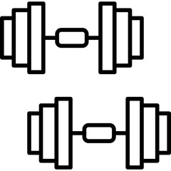 Dumbbell Icon