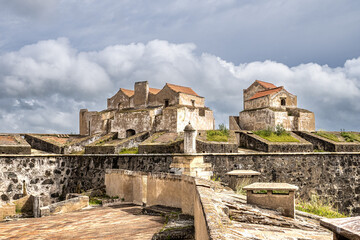The Fort Nossa Senhora da Graca or Fort Conde de Lippe north of the city of Elvas in Alentejo, Portugal.