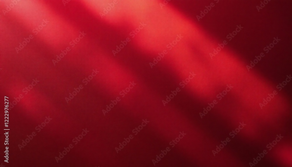 Poster close-up of a deep red fabric surface, showcasing a subtle texture