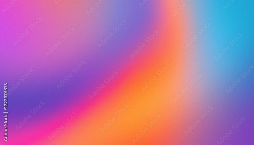 Poster this image showcases a dynamic blend of vibrant colors transitioning smoothly from one hue to anothe