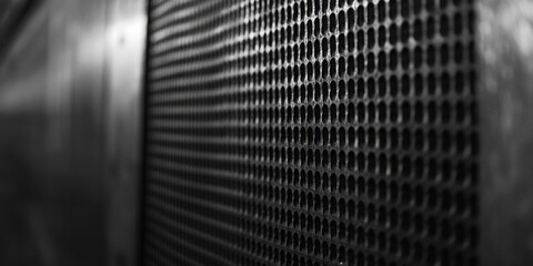 Black and White Escalator