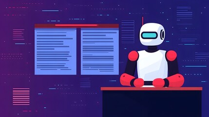 Obraz premium Automated Error Checking Technology for Data Entry and Document Processing