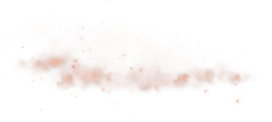 A white canvas adorned with diffuse orange specks and a wispy mist, evoking calm and elegance.
