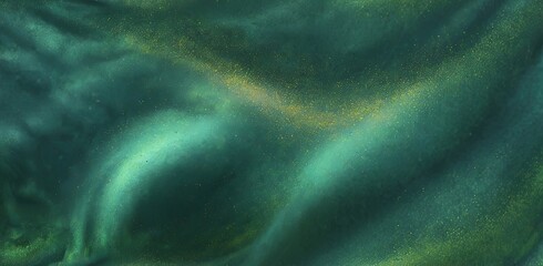 fondo abstracto ondas seda con destellos dorados