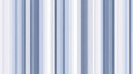 Obraz premium Blue and White Vertical Striped Fabric Texture for Design Projects
