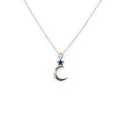 silver necklace