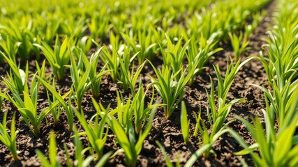 Obraz premium Cover Crop Field: Soil Health & Weed Control