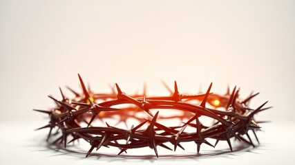 Obraz premium Crown of Thorns, Nails, Jesus Christ - Divine Suffering