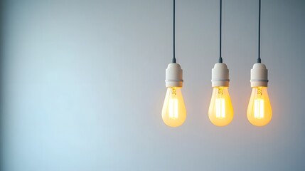 Energy-Efficient LED Lighting Fixtures in a Modern Home Interior