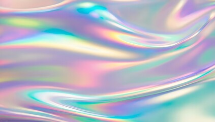 Obraz premium iridescent liquid colorful y2k background 
