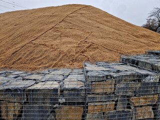 The coir mat provides immediate protection against soil erosion, protects the seed and helps...
