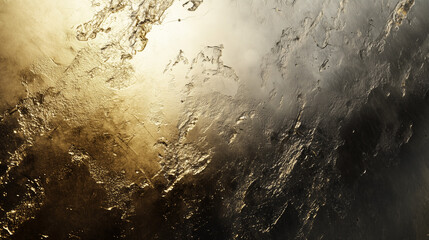 Metal texture gold and silver