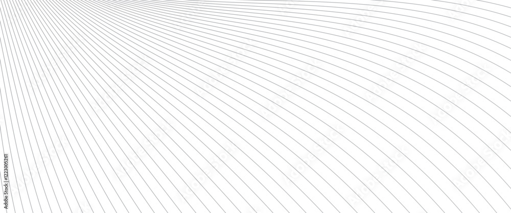 Poster vector gray wave curve lines with gray wave stripes