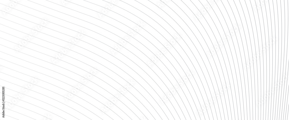 Poster vector gray wave curve lines with gray wave stripes