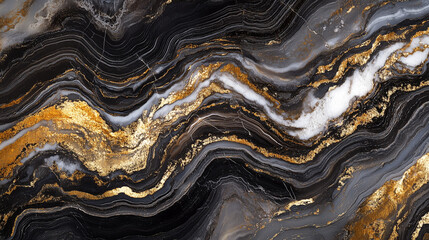 The texture of the marble is golden dark with light parts