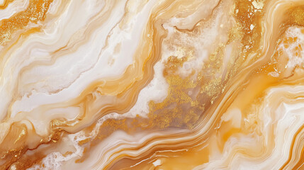 The texture of the marble is golden with light parts