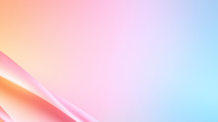 A minimalistic gradient background transitioning from soft pastel pink to light blue, perfect for text overlays or modern designs, minimal, gradient, soft, abstract