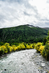 Zernez, Inntal, Inn, Fluss, Wanderweg, Landwirtschaft, Bergwiese, Dorf, Ofenpass, Nationalpark, Herbst, Herbstfarben, Herbstwanderung, Graubünden, Engadin, Alpen, Schweiz
