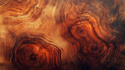 The texture of the wood inside
