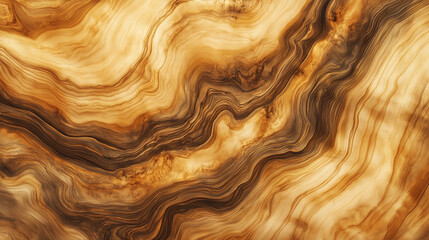 The texture of the wood inside