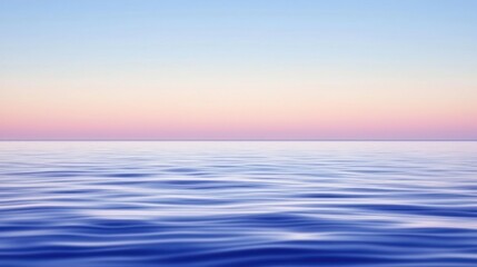 Naklejka premium Peaceful Ocean Sunset