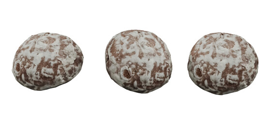 honeycakes isolated on white