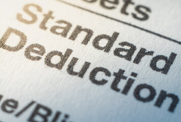 Understanding standard deduction on the US 1040 individual income tax form for accurate tax filing