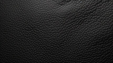 Up-Close Black Plastic Texture Background. Top View with Copy Space and Surface Detail