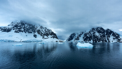 photograph of Lemaire channel Antarctica