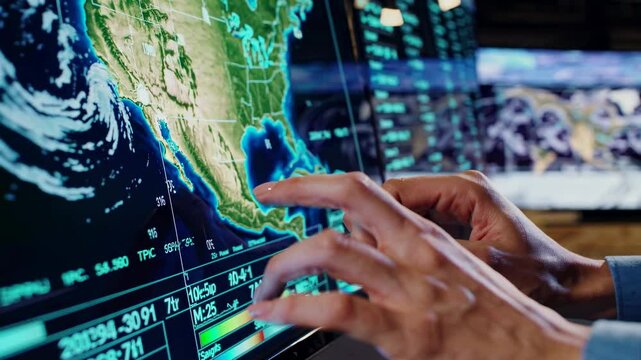 Interactive map exploration in a modern tech hub showcasing geographic data and analysis methods