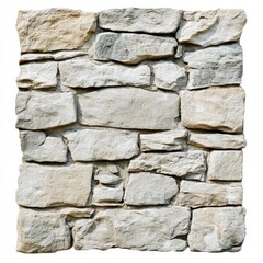 Obraz premium A Detailed View of a Stunning Stone Wall Design; Perfect for Exterior Construction Projects and Architectural Enhancements.