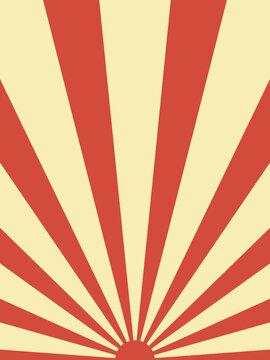 Sunburst abstract background with vibrant colors and a dynamic pattern. Perfect for creating eye-catching designs for posters, presentations, and more.