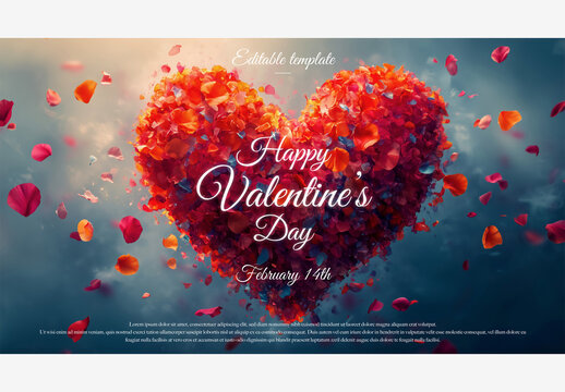Celebrate Love with Stunning Happy Valentine Day HD Wallpapers: Ultimate Valentine's Day Template Collection