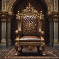 Fototapeta premium King Throne, King Chair
